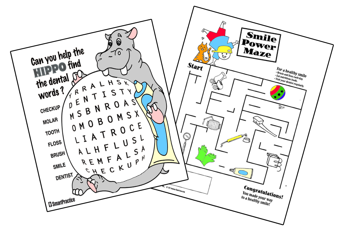dentist coloring pages